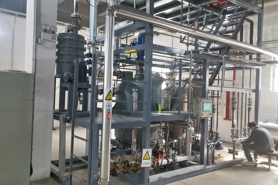 Destilación de deshidratación DMSO